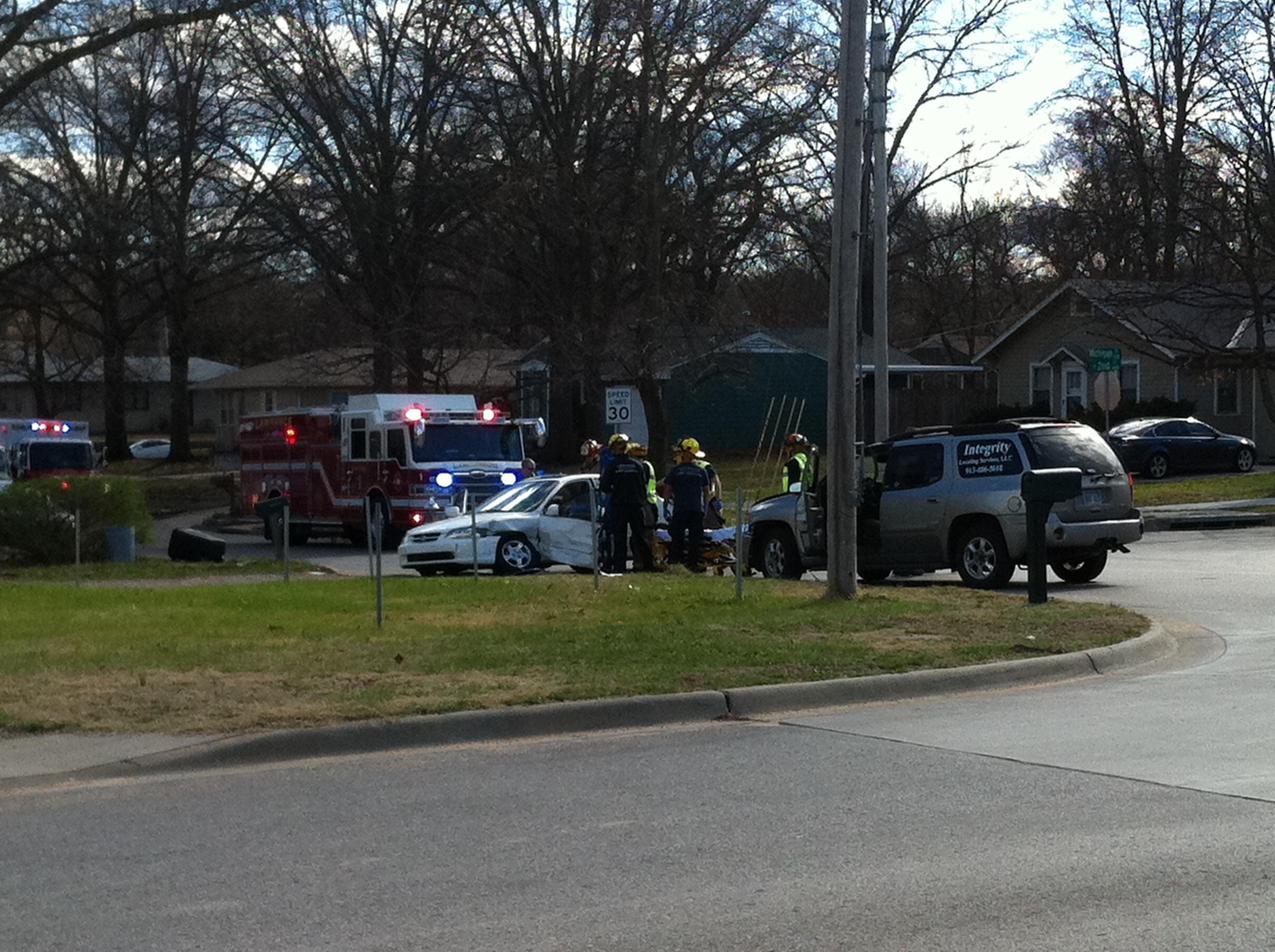 Multivehicle accident reported near intersection of 2nd and Michigan
